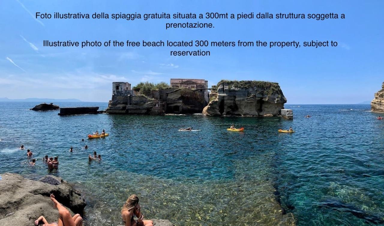 Вилла Gaiola Sea House Posillipo Неаполь Экстерьер фото
