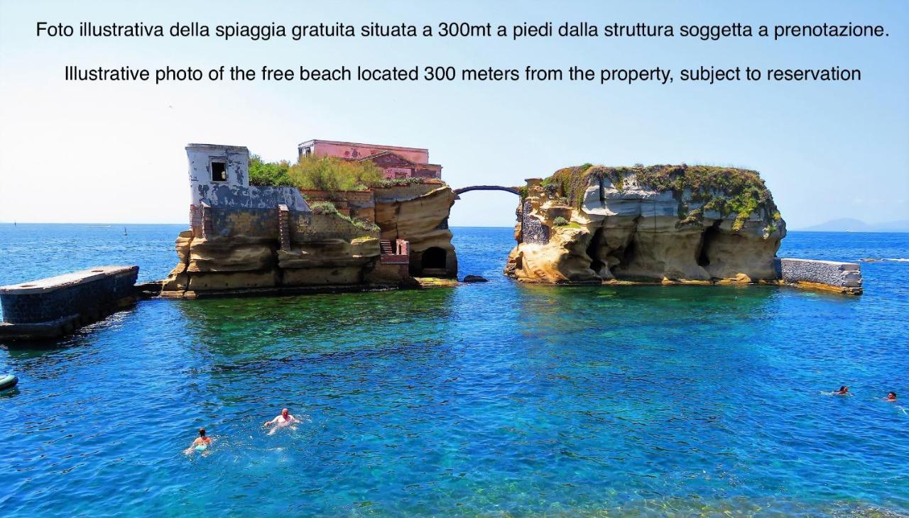 Вилла Gaiola Sea House Posillipo Неаполь Экстерьер фото