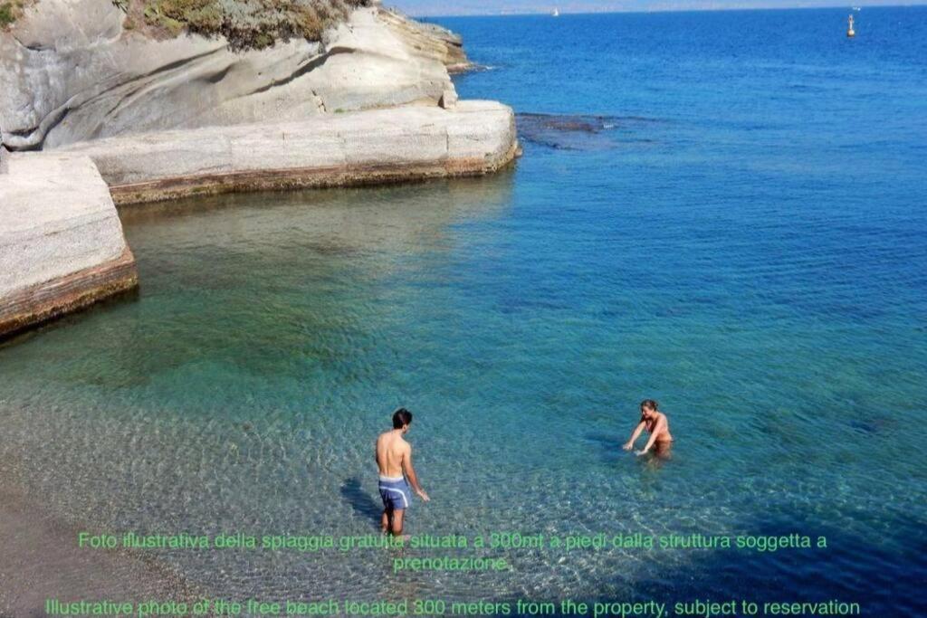 Вилла Gaiola Sea House Posillipo Неаполь Экстерьер фото